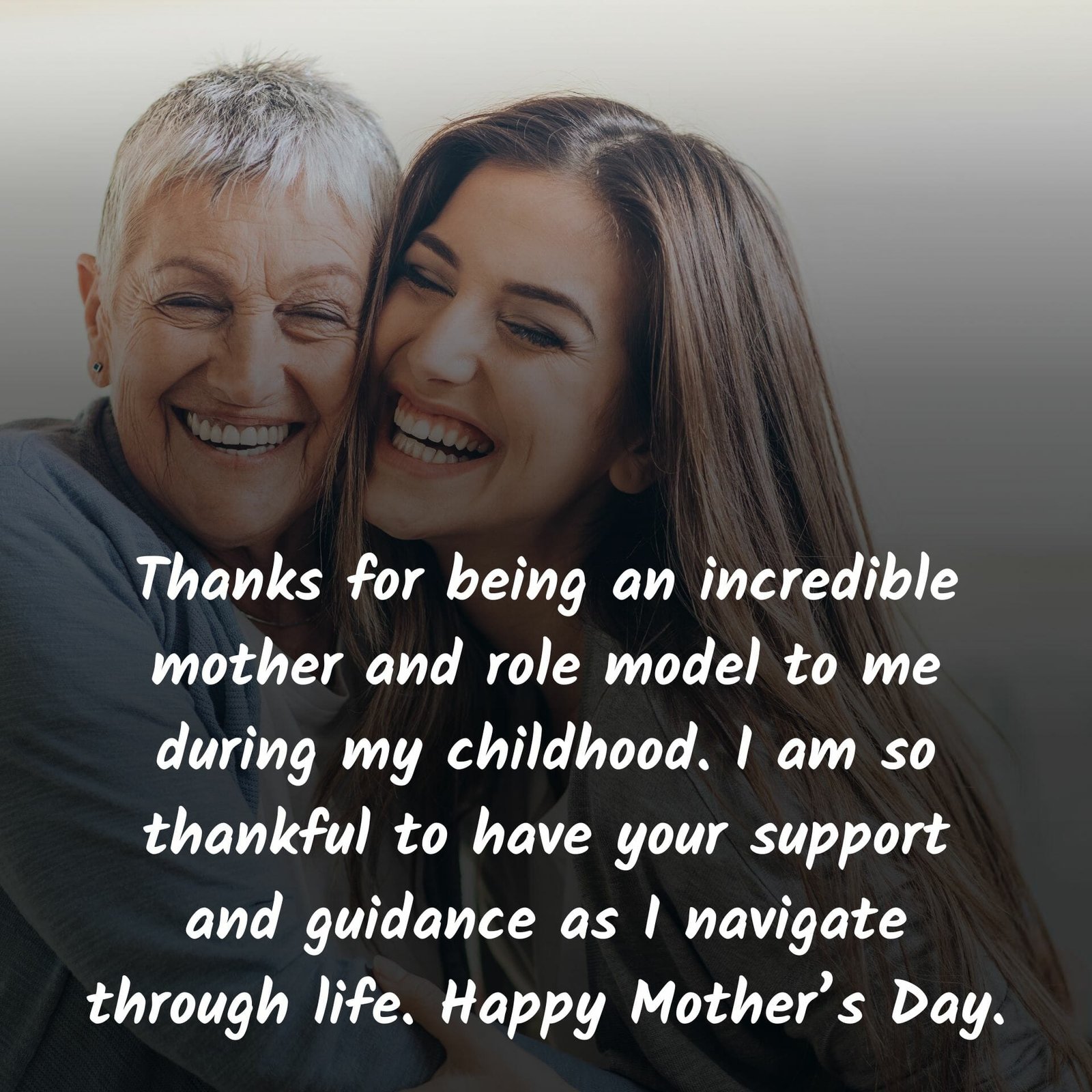 Happy Mothers day image with quote