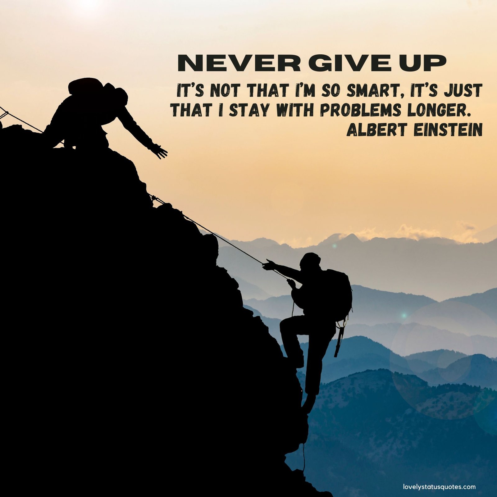 never give up quotes 